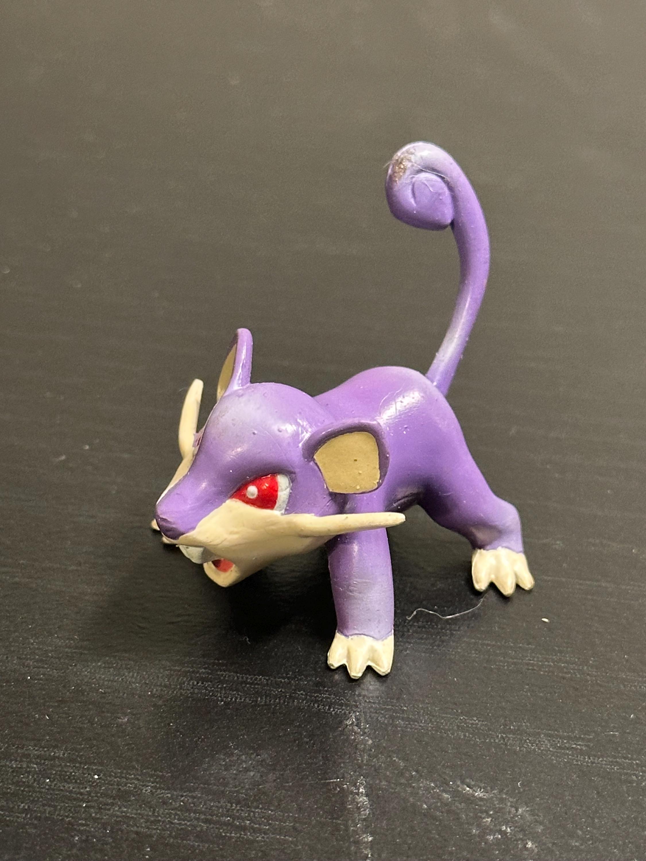 Vintage Tomy Pokemon Figure Rattata image 5