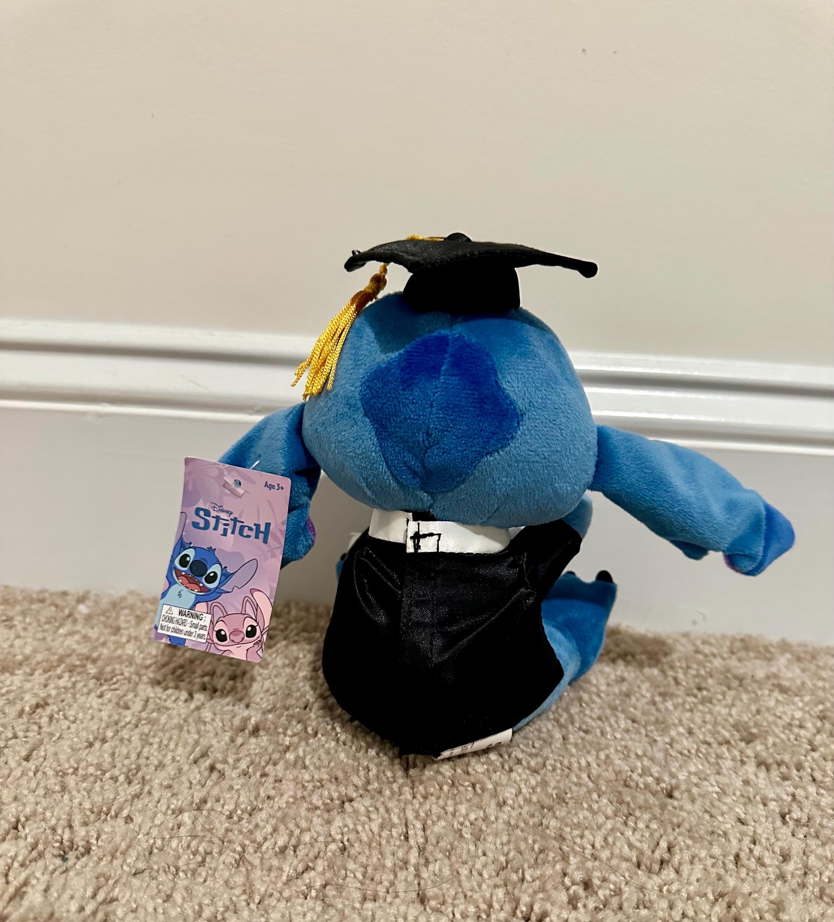 Disney Stitch Graduation Plush Cap and Gown with Diploma 6" image 4
