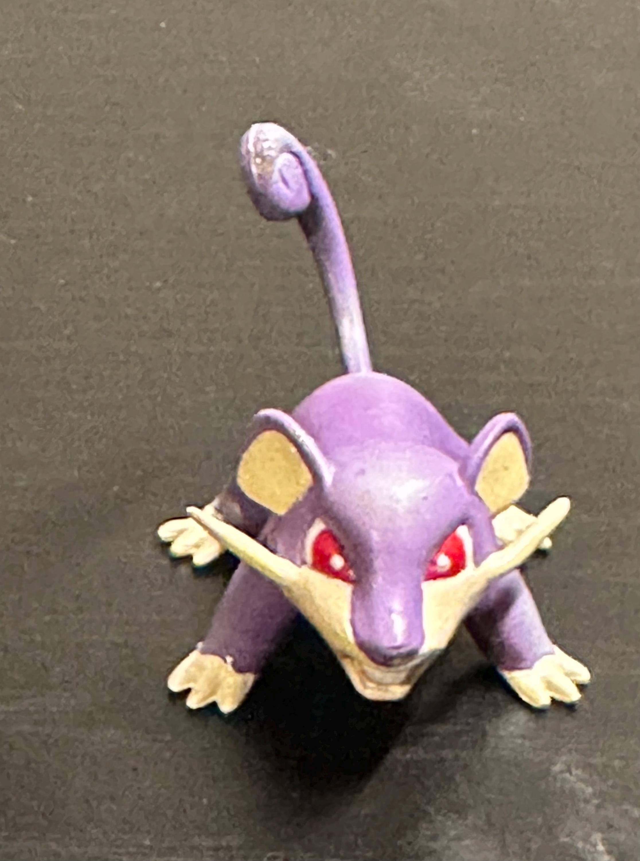 Vintage Tomy Pokemon Figure Rattata