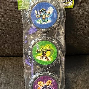 Skylanders Spyro Swap Force Conjunto de 3 recipientes de plástico para ovos de Páscoa