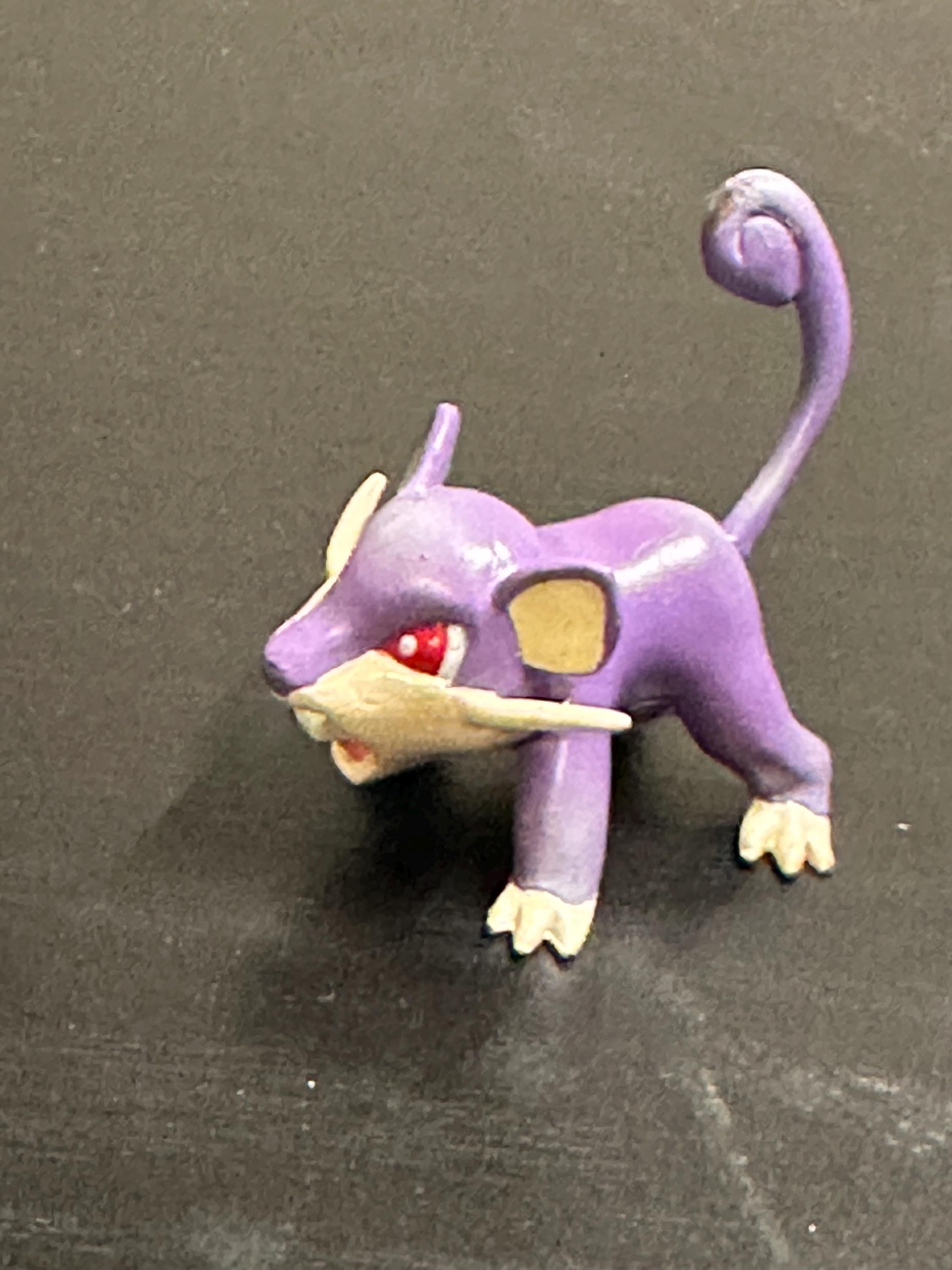 Vintage Tomy Pokemon Figure Rattata image 3