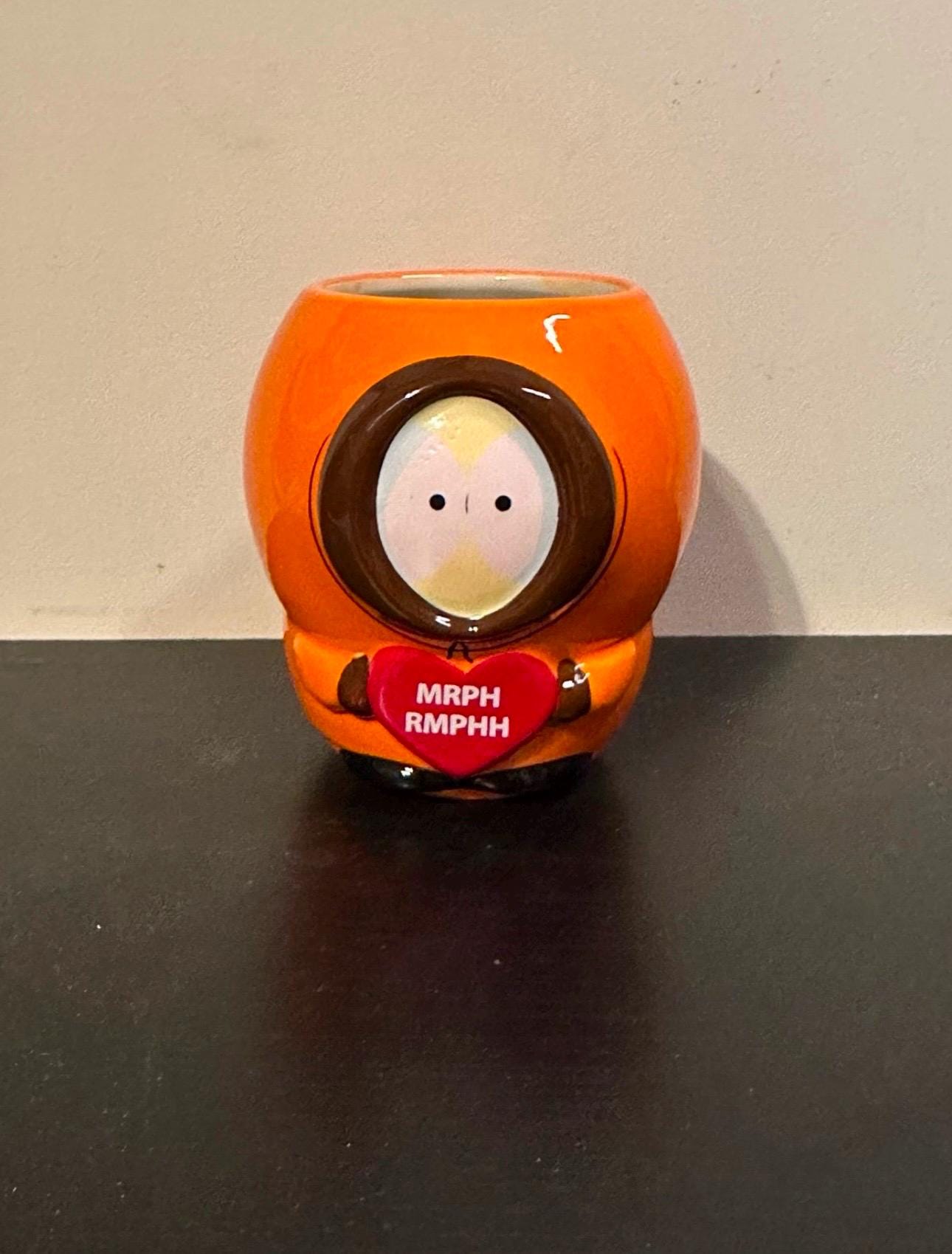 Valentine’s Day South Park Kenny Holding Heart 12 oz Ceramic Mug