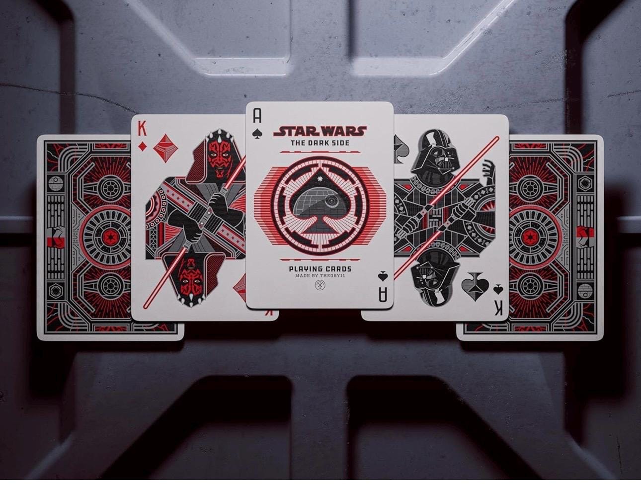 Star Wars Bicycle Premium Come to the Dark Side Playing Card Deck image 3