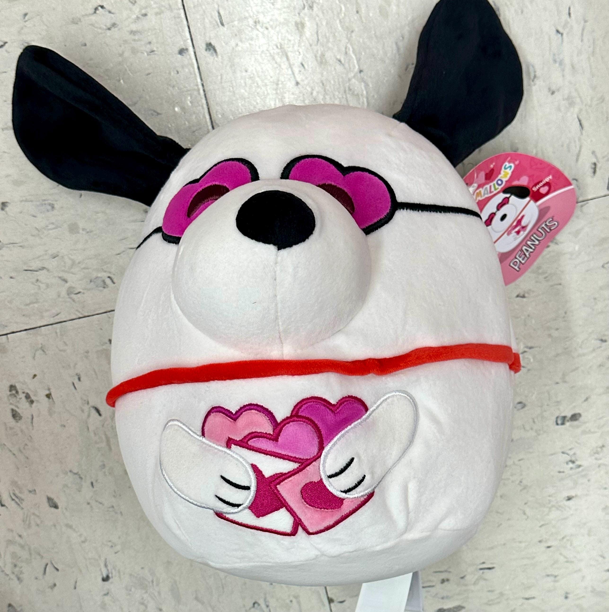 Valentine’s Day Peanuts Snoopy with Hearts and Cards  8” Limited Squishmallows