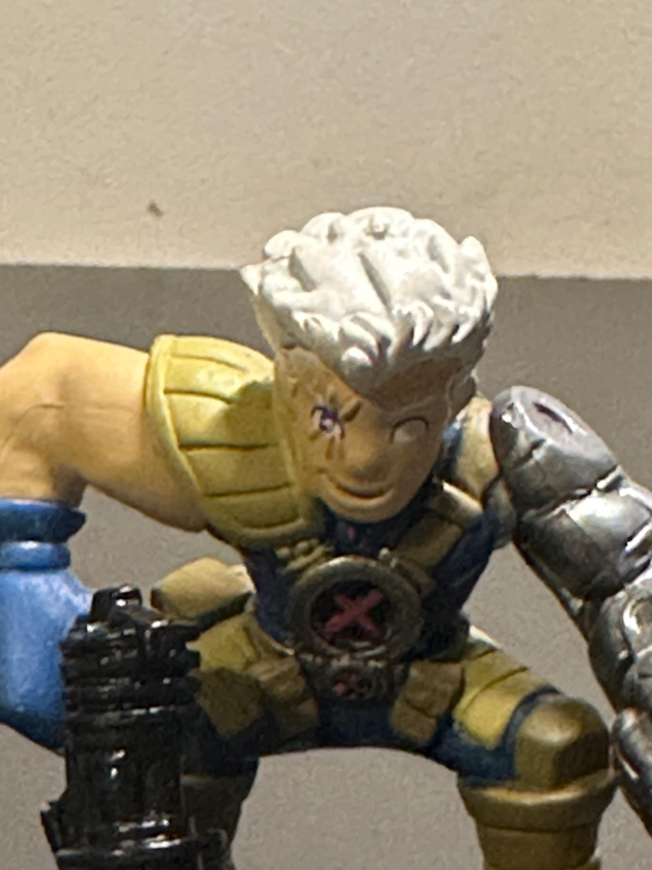 Vintage Hasbro Super Hero Squad Mini Figure Marvel X-Men Cable image 4