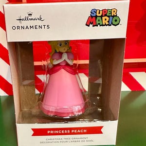 ホールマーク 任天堂 スーパーマリオブラザーズ ピーチ姫 クリスマス