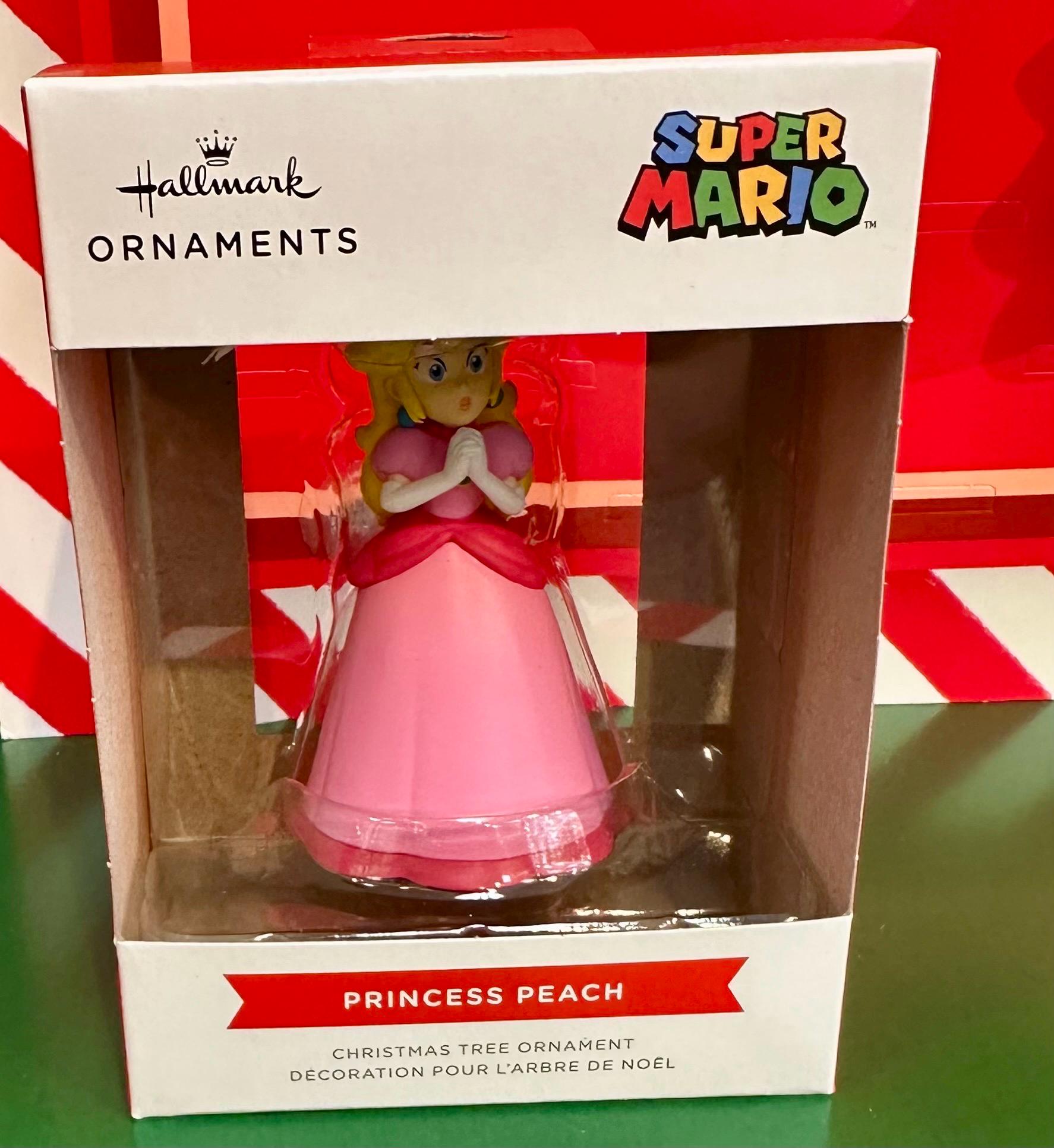 ホールマーク 任天堂 スーパーマリオブラザーズ ピーチ姫 クリスマス