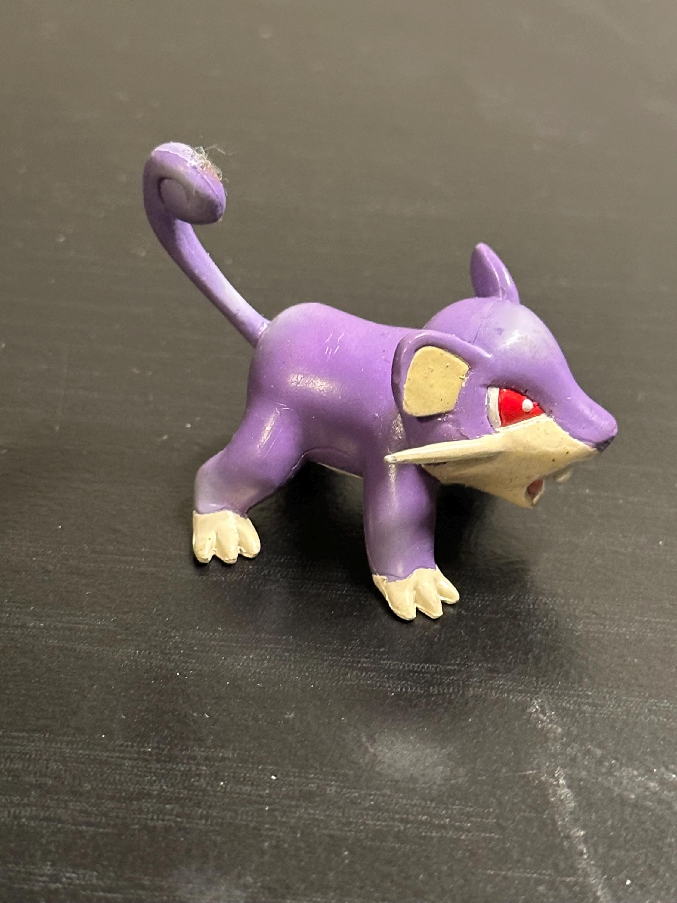 Vintage Tomy Pokemon Figure Rattata image 6