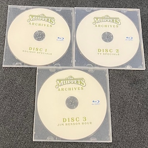 Muppets Archives 3-Disc Blu-Ray (Specials/Jim Henson Hour) DISCS ONLY