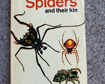 1968 Spiders Golden Natire Guide Paperback Book