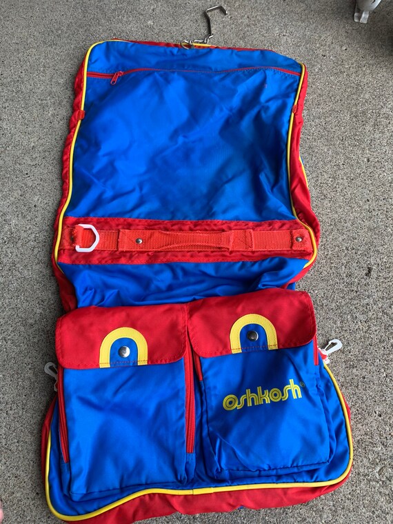 Vintage Children’s Osh Kosh Clothing Garment Bag/… - image 1