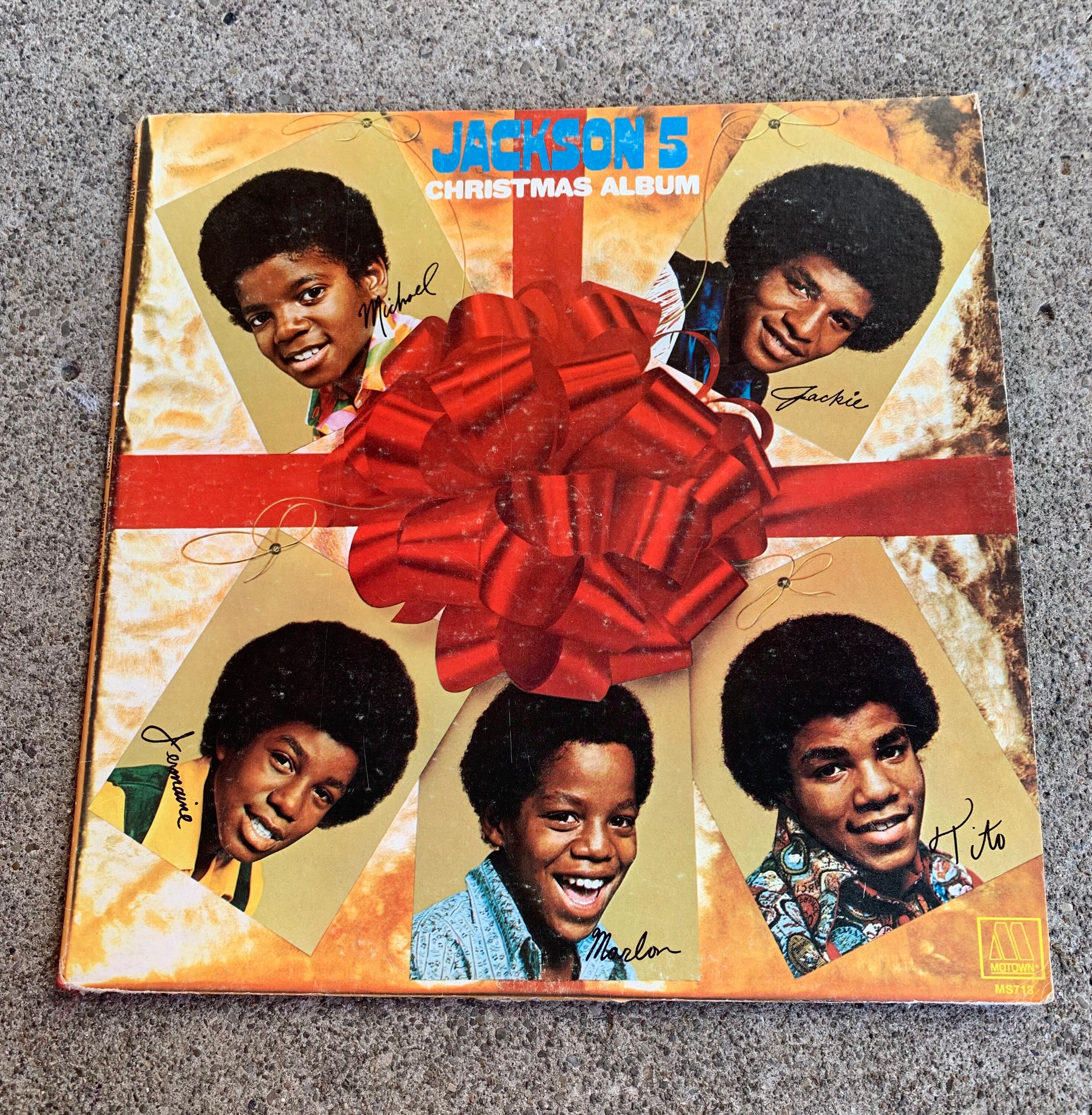 Vintage Jackson 5 Christmas Vinyl Record Etsy