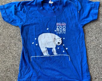 Kids Vintage Polar Bear Single Stitch Tee 2t