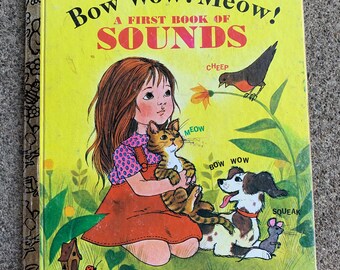 1980 A First Book Of Sounds Little Golden Book