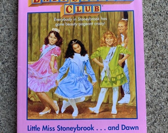 1988 Babysitters Club “Little Miss Stoneybrook and Dawn” Paperback Book