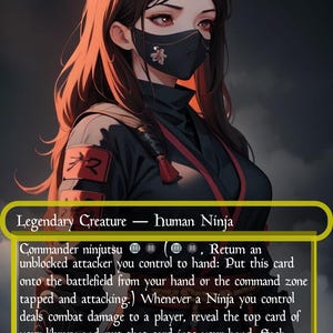 Yuriko Anime MTG Proxy Deck