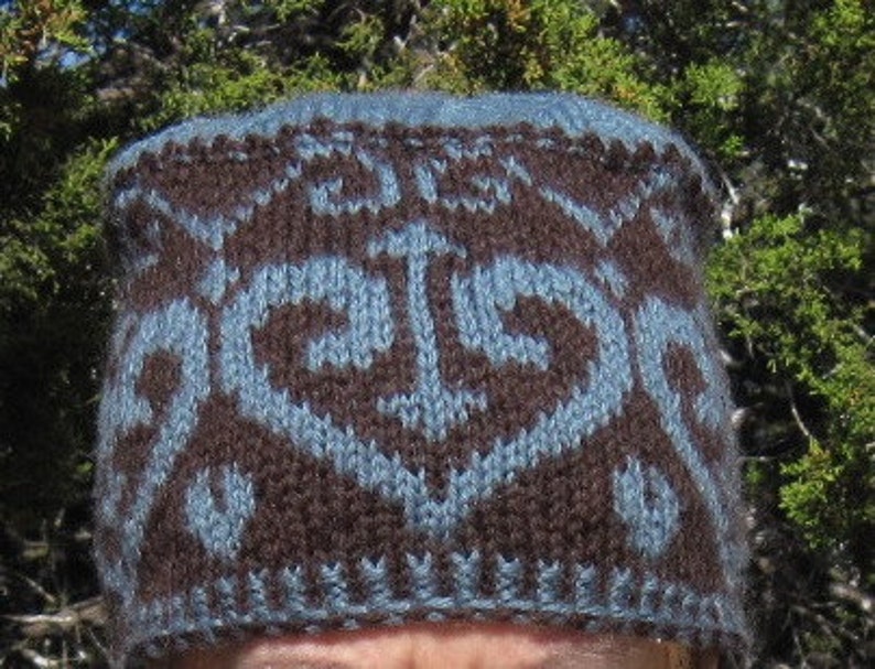 A Texas Girl Knits Ironheart Hat Adult Kids Valentine Fair Isle Stranded Colorwork Knit Purl Knitting Pattern PDF Download Chart Written image 2