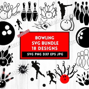 Bowling Svg, Bowling Png, Bowling Team Svg, Bowling Shirt Svg, Sports Svg, Svg Cut File, Bowling Gifts, Bowling Clipart, Bowling Svg Files