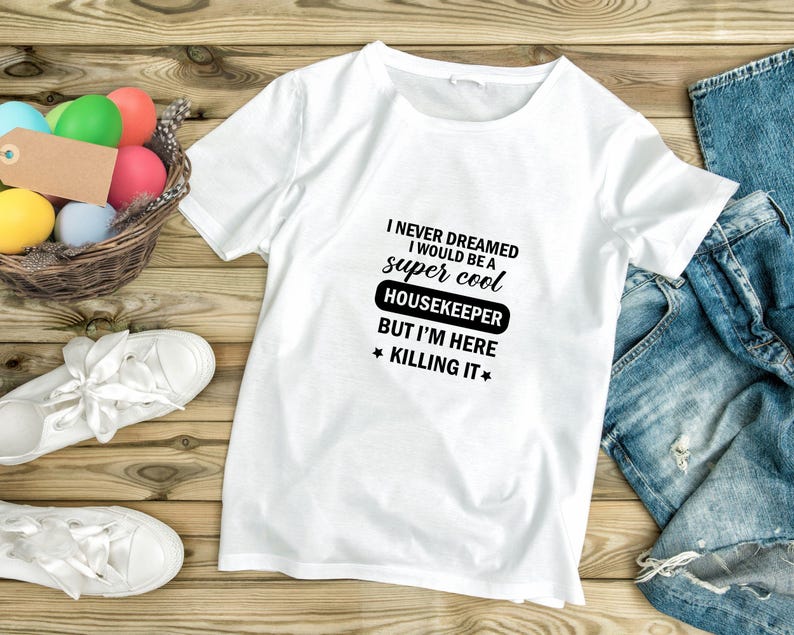 Housekeeping Svg, Housekeeping Png, Housekeeping Shirt, Housekeeping Gifts, T Shirt Design, Cleaning Service, Svg File, Cleaning Svg image 6