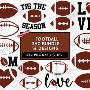 Football Svg, Football Png, Football Player Svg, Football Shirts Svg, Football Svg Designs, Instant Download, Football Cut File For Cricut