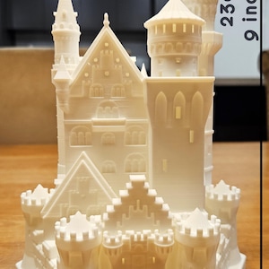 Castles of Burgundy Style Neuschwanstein Decorative Piece - Gift