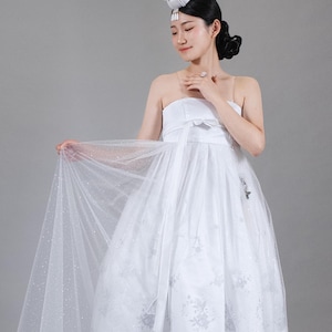 Glory Veil Wedding Hanbok | Traditional Hanbok Dress for Wedding