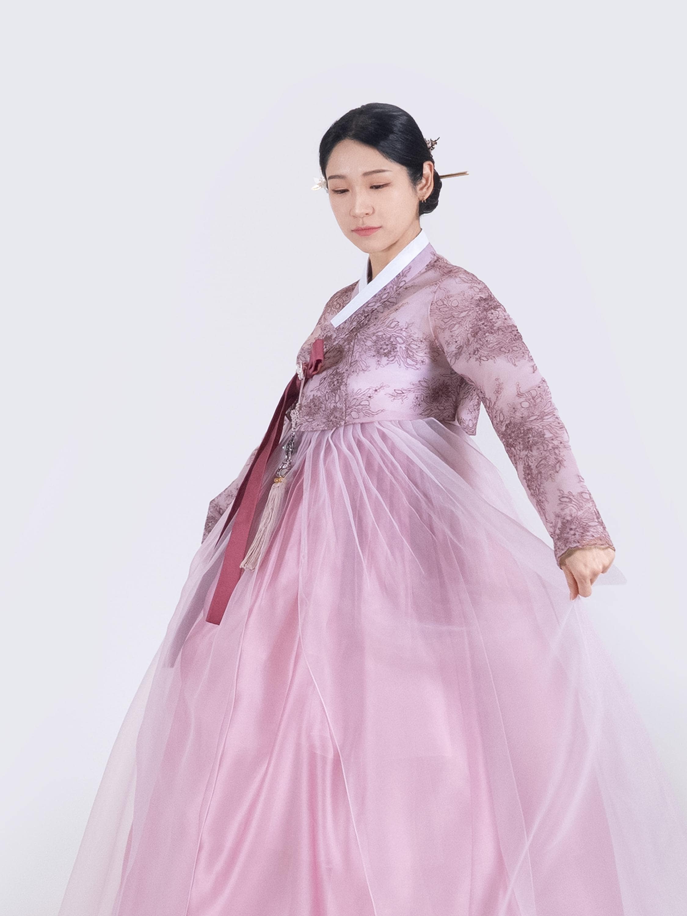 korean princess dress up 2PCS Womens Hanbok Folk Traditional Costume Korean Princess Dress Vintage