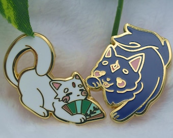 SVSSS l BingQiu matching enamel pins l Luo Binghe Shen Qingqiu