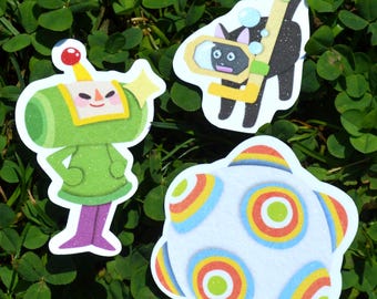 KATAMARI | the prince, scuba cat, katamari ball | sticker set