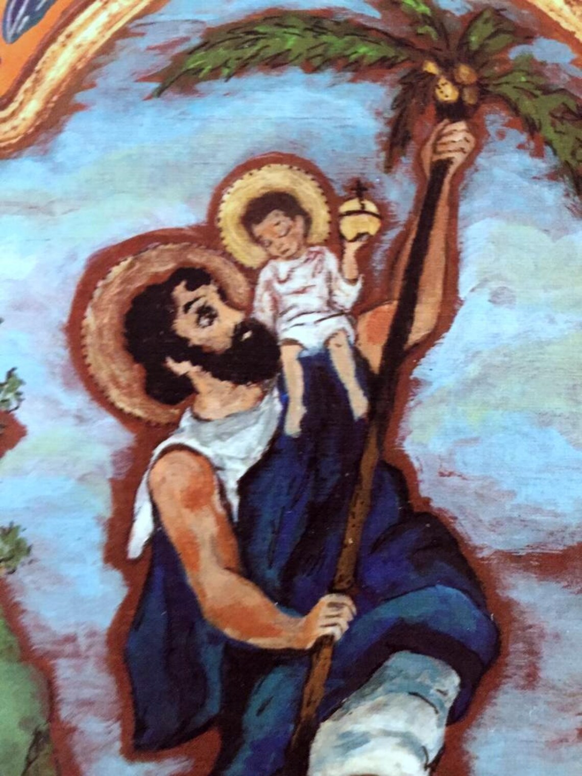 Traveler Gift St Christopher Catholic Saint of Travel Patron Etsy