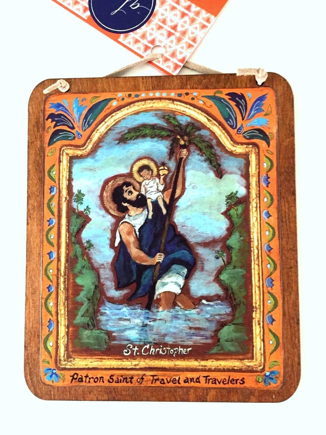 Traveler Gift St Christopher Catholic Saint of Travel Patron Etsy
