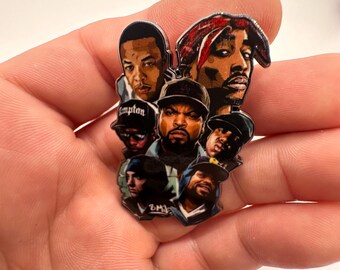 Custom 2 inch UV printed pin. Exclusive only available at my shop. MF Doom design