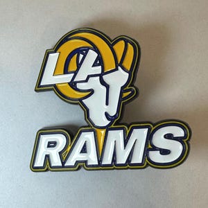 Los Angeles Rams Enamel Pins. Don’t Miss Your Chance To Own This Exclusive Custom Pin.
