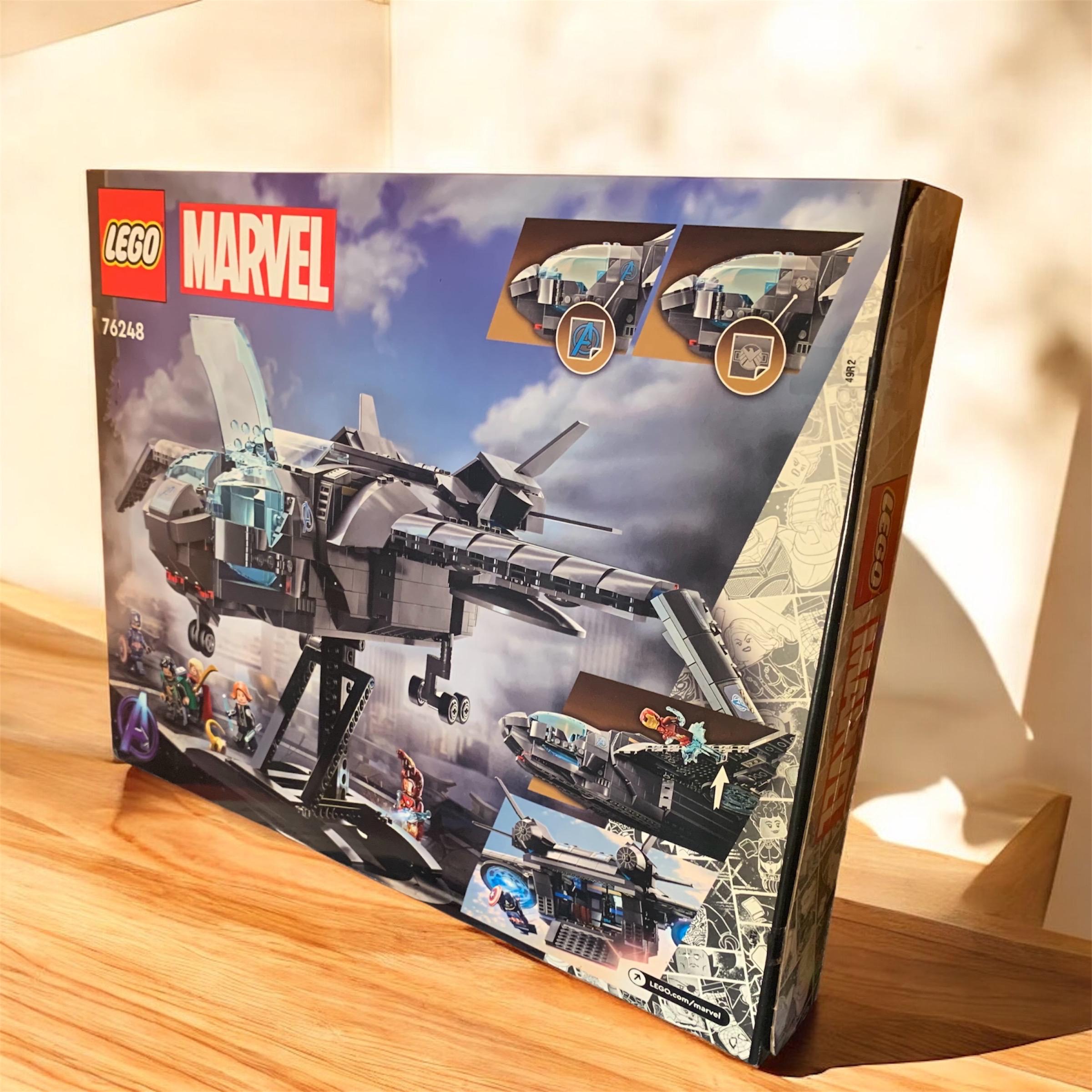 pcs 795 - Set Quinjet Avengers Marvel 76248 LEGO ドナルド - NEW BRAND 小物
