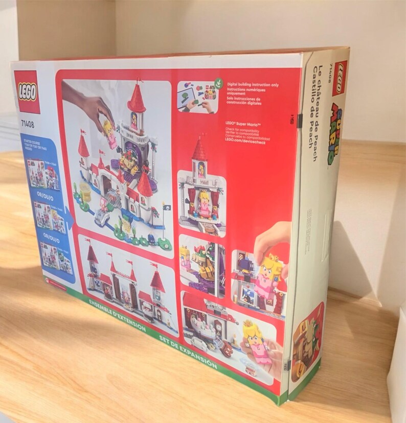 LEGO Super Mario Peach's Castle Expansion Set (NEW Sealed) Etsy