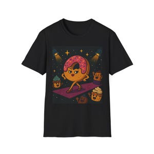 Donut Catwalk Unisex T-Shirt - Cute Dessert Tee for Foodies, Baking Lovers, Birthdays, Party Wear, Gift Idea, Sweet Tooth