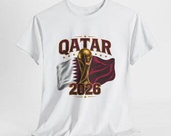 Qatar Soccer T-Shirt | 2026 Football | world cup