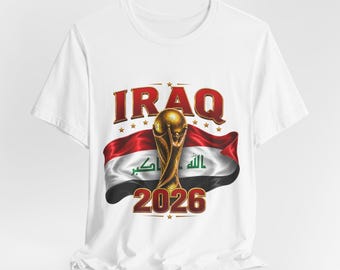 Iraq Soccer Tee | World Cup 2026
