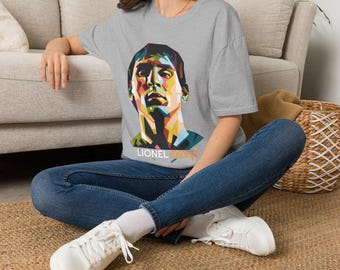 Messi Multi-color portrait T-Shirt