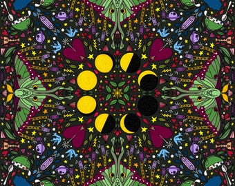 The Luna Moth Print | 8x10