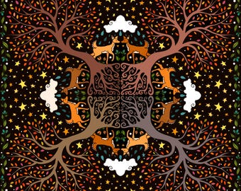 The Forest Fawns Print | 8x10