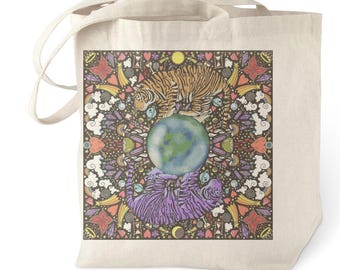 The Twin Tigers Tote