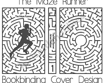 The Maze Runner Bookbinding Cover Design | PNG Files | Digital Download
