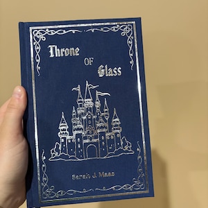 MADE TO ORDER | Throne of Glass Custom Rebound Books | Special Edition | Handmade Books | Clothbound Rebind | Bookbinding