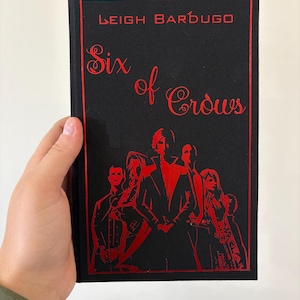 Libros de tapa dura Six of Crows: Edición especial encuadernada en tela personalizada imagen 1