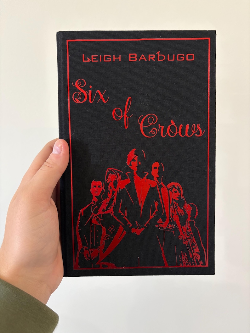 Libros de tapa dura Six of Crows: Edición especial encuadernada en tela personalizada imagen 1