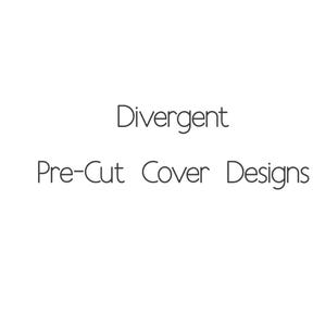 Divergent Pre-Cut Bookbinding Cover Designs