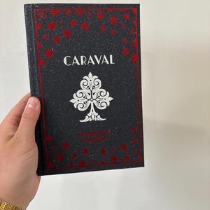 MADE TO ORDER | Caraval Custom Rebound Books | Special Edition | Handmade Books | Clothbound Rebind | Bookbinding
