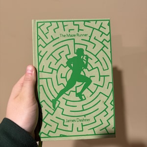 MADE TO ORDER | The Maze Runner Custom Rebound Books | Special Edition | Handmade Books | Clothbound Rebind | Bookbinding