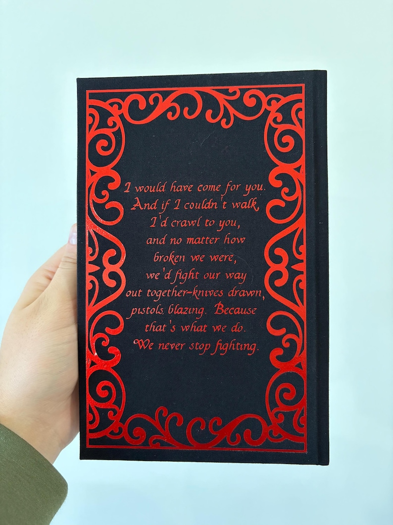 Libros de tapa dura Six of Crows: Edición especial encuadernada en tela personalizada imagen 2
